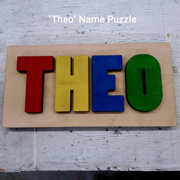 Name Plate Puzzle (Custom)